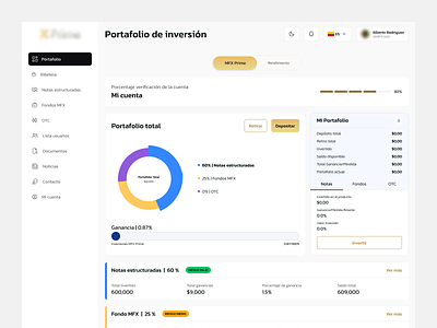 investment portal capital dashboard finanzas investment investment portal portafolio wallet