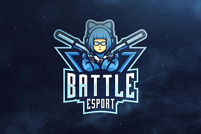 Battle Sport and Esports Logos battle design esport game gaming graphic logo logos sport war