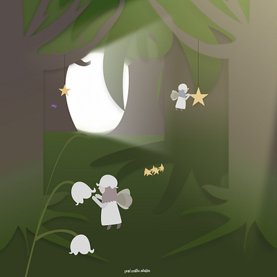SKL 1 Illustration - Fairyland design graphic design illustration vector