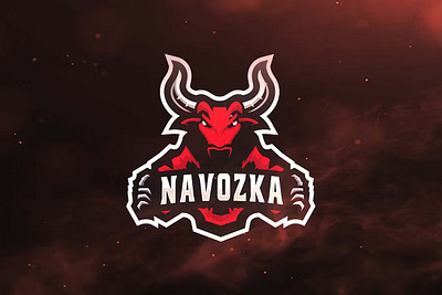 Buffalo Sport and Esports Logos animal buffalo design esport game gaming graphic logo logos sport