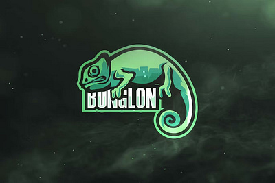 Bunglon Sport and Esports Logos animal chameleon design esport game gaming graphic logo logos sport