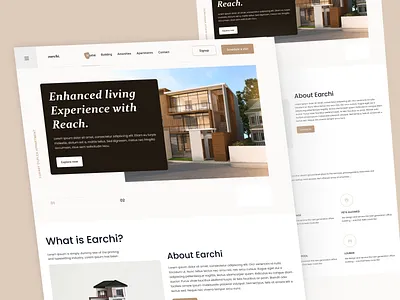 Real Estate Website design home finder landingpage properties real estate real estate agency real estate website ui design web web design website
