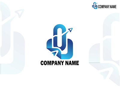 Company name branding 3d modern abstract letter logo design branding logo modern logo