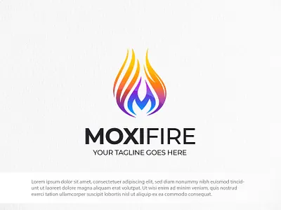 Fire (M Letter) Logo Template affordable logo affordable logo design element safety