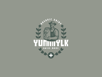 Yummylk brand concept branding graphic design illustration logo visual identity