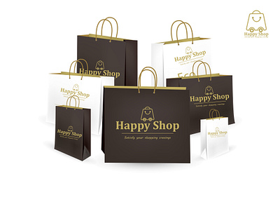 online shopping store bags logo representation branding creativedesign design graphic design illustration logo photoshop tracings vector