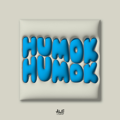 Humok - Soft 3d design graphic design illustration