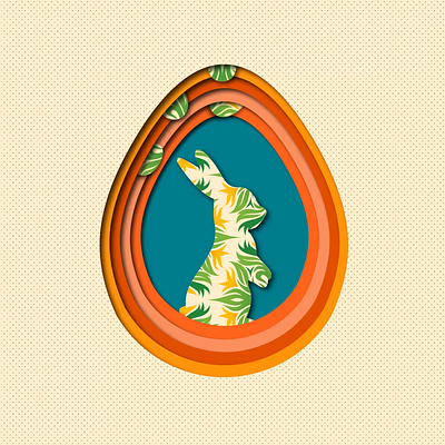 Easter Bunny animation design graphic design illustration motion graphics