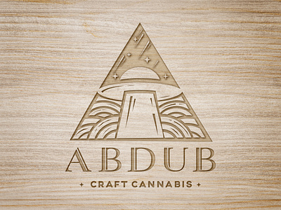 ABDUB Craft Cannabis branding cannabis craft design illustration logo logodesign logotype simple studio