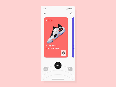 Animation | E-Commerce Mobile App app design ecommerce mobile app nike sport ui ux