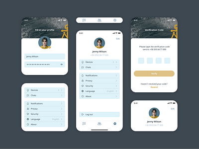 Monaco Yacht Club Сhat Mobile App elements app chat chat app chat design chat mobile app chat mobile ios app messenger app design u[ui app ui ux ux ui designer uxui