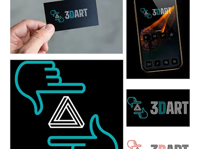 Logo design and branding 3d branding card design creative designer graphic design illustration logo logotype ui