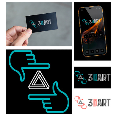 Logo design and branding 3d branding card design creative designer graphic design illustration logo logotype ui