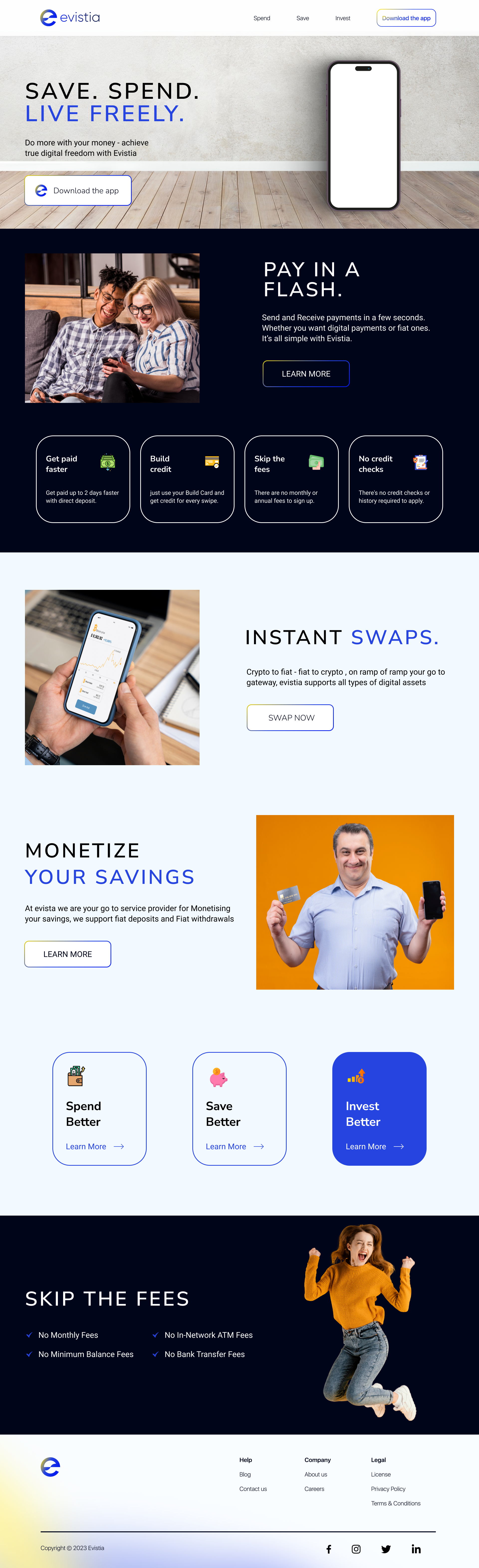 Bank Website Landing Page ui ui ux design website landing page