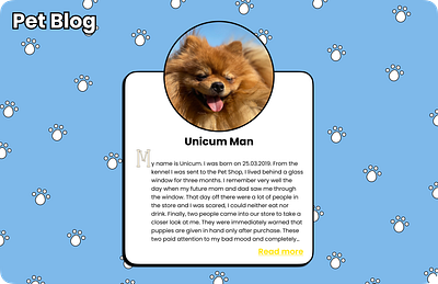 DailyUI_35 dailyui love pets uxui