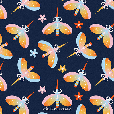 Mosquito art artwork bugs character design concept art flies fly illustration insect insects pattern