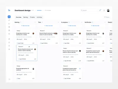 Task Track - Kanban Board app board clean dashboard design kanban kanban board management minimalist platform software task track ui uidesign user experience user interface ux web app