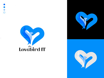 Lovebird Logo Design Inspiration Blue Bird Brand best bird logo birds blue bard branding design leller logo letter logo logo logo brand logo design logo designer logo maker logodesign logos lovebird minimalist