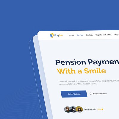 Paypen website design design homepage landingpage ui uidesign uiux webdesign website