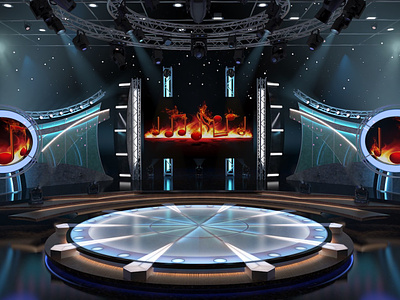 TV Studio Entertainment Set 5