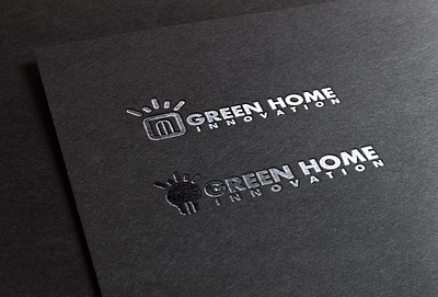 Green home logo design branding design graphic design illustration logo vector