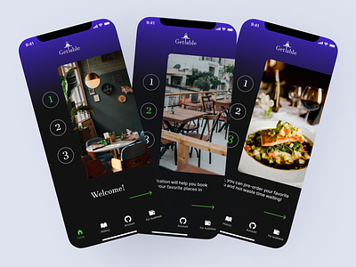 Restaurant reservation app food mobile app mobile app design mobile design restaurant booking ui ui design ux ux design