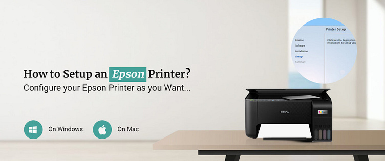 Quick Guide for Epson Printer Setup. by Adam Charles on Dribbble