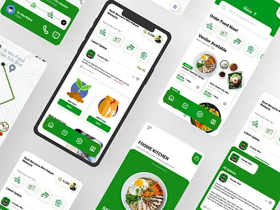Mockup Redesign Misi Rakyat App android aplication app appdesign fooddelivery ios misi mobileapp ui