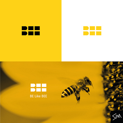 BE BEE adobe brand identity branding creative logo design illustrator logo logo design meaningful meaningful logo