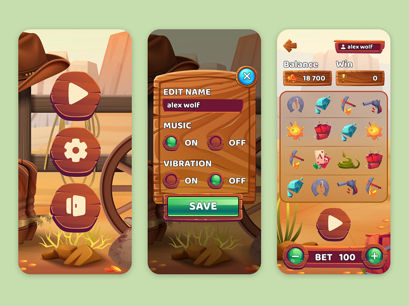 Casino UI designs, themes, templates and downloadable graphic elements ...
