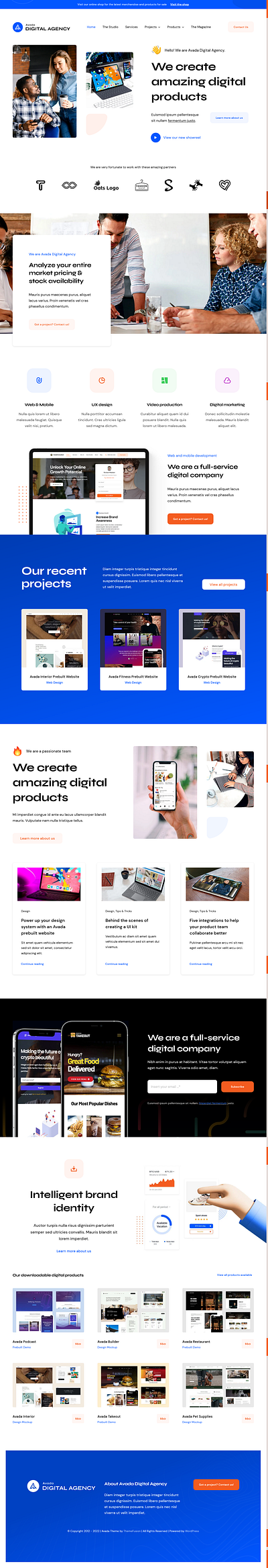 agency website agency agency website ecommerce elementor pro landing page landing page design product page design store design wordpress wordpress agency