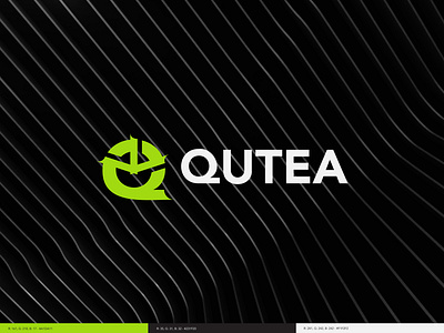 QUTEA logo - brand identity brand brand identity branding business logo creative design extra icon letter q logo minimalist logo modern logo q qutea ship
