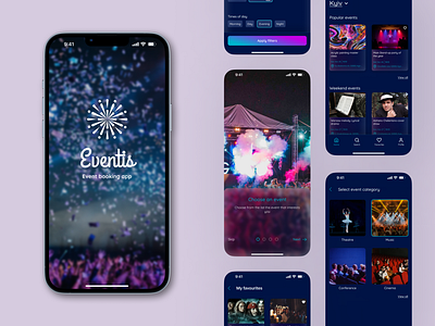 Event booking mobile app app design design mobile app design mobile design ui ui design ux ux design