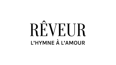 Fashion Brand Identity: RÊVEUR brand brand logo brand symbol branding design fashion brand graphic design graphic identity logo stationery symbol