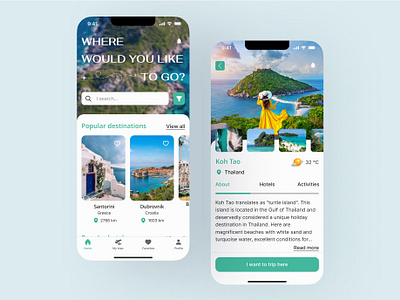 Travel booking app figma mobile app design mobile design travel app travel booking ui design ux ux design