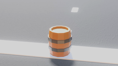 Barrel Roll.exe 3d animation barel barrel barrell blender lowpoly rol roll stylized