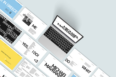 Slide Deck 16:9 Presentation/Profile template for Adobe InDesign branding design graphic design minimal template typography