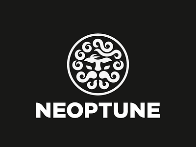 Neoptune concept logo neptun