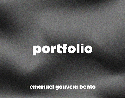 Portfolio 2023 - Emanuel Bento branding graphic design illustration logo ui