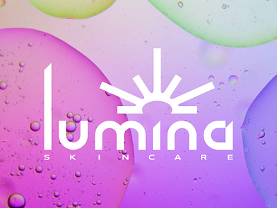 Logo - Lumina beauty branding care design graphic design illustration logo lumina skin skincare typography vector