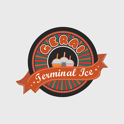 Gerai Terminal Ice - Logo 3d animation brand branding design geraiice geraiterminalice graphic design illustration logo logogram logoice logos vector