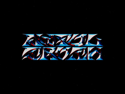 AWFUL TRUTH bladerunner branding customtype cyberpunk design graphic design lettering logo