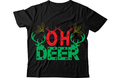 Oh deer christmas mug design