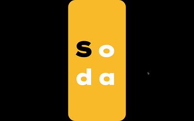 Day 3 - Soda | Animation 3d animation branding graphic design ilustration logo motion graphics ui