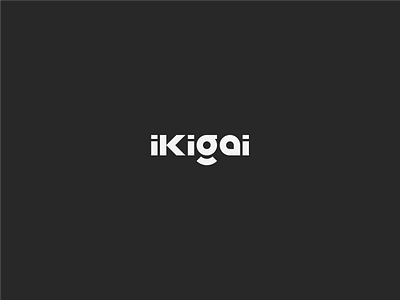 ikigai - clothing brand logo brandlogo businesslogo clothinglogo flatlogo icon logo logodesigner logofolio shoplogo uniquelogo wearlogo