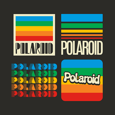 Polaroid- Graphic Inspiration graphic design logo