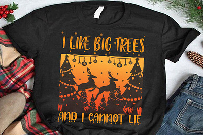 I like big trees and i cannot lie christmas mug design