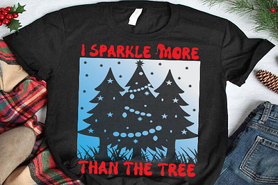 I sparkle more than the tree christmas mug design