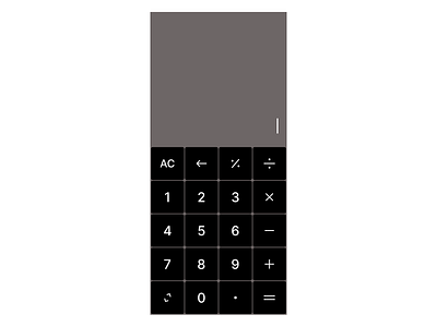 Daily UI challenge - 4/100 calculator daily ui challenge design ui