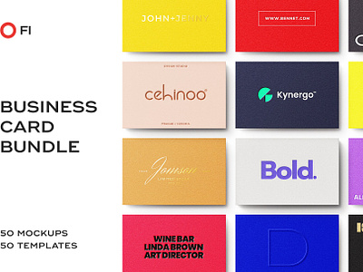 Business Card Logo Template Bundle